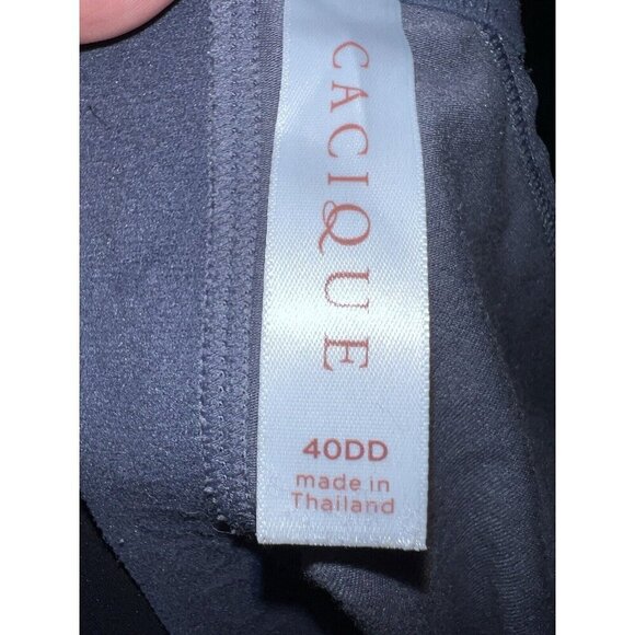 CACIQUE Lightly Lined No Wire Comfort A83570 Full Coverage Gray Bra Sz 40 E - Picture 8 of 12